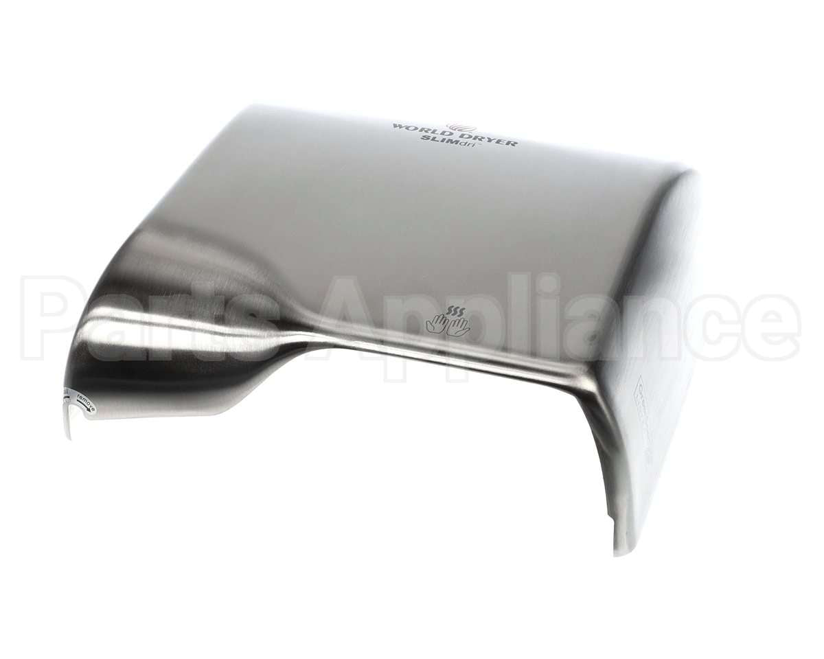 20-L973 World Dryer Slimdri Cover Assembly Ss Brsh Sat