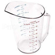 200MCCW-135 Compatible Cambro 2 Qt Measuring Cup-135 Clear