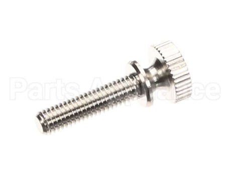 201719 Follett Screw, Knurl Thumb, 10-32 X 3/4, Br Nick