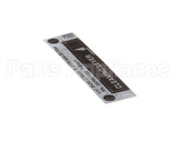 20204.1500 Bunn Decal, Cleaning Lever