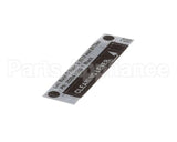 20204.1500 Bunn Decal, Cleaning Lever