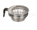 20216.7000 Bunn Funnel Assy,Sst Black Handle(Small)&