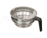 20216.7000 Bunn Funnel Assy,Sst Black Handle(Small)&