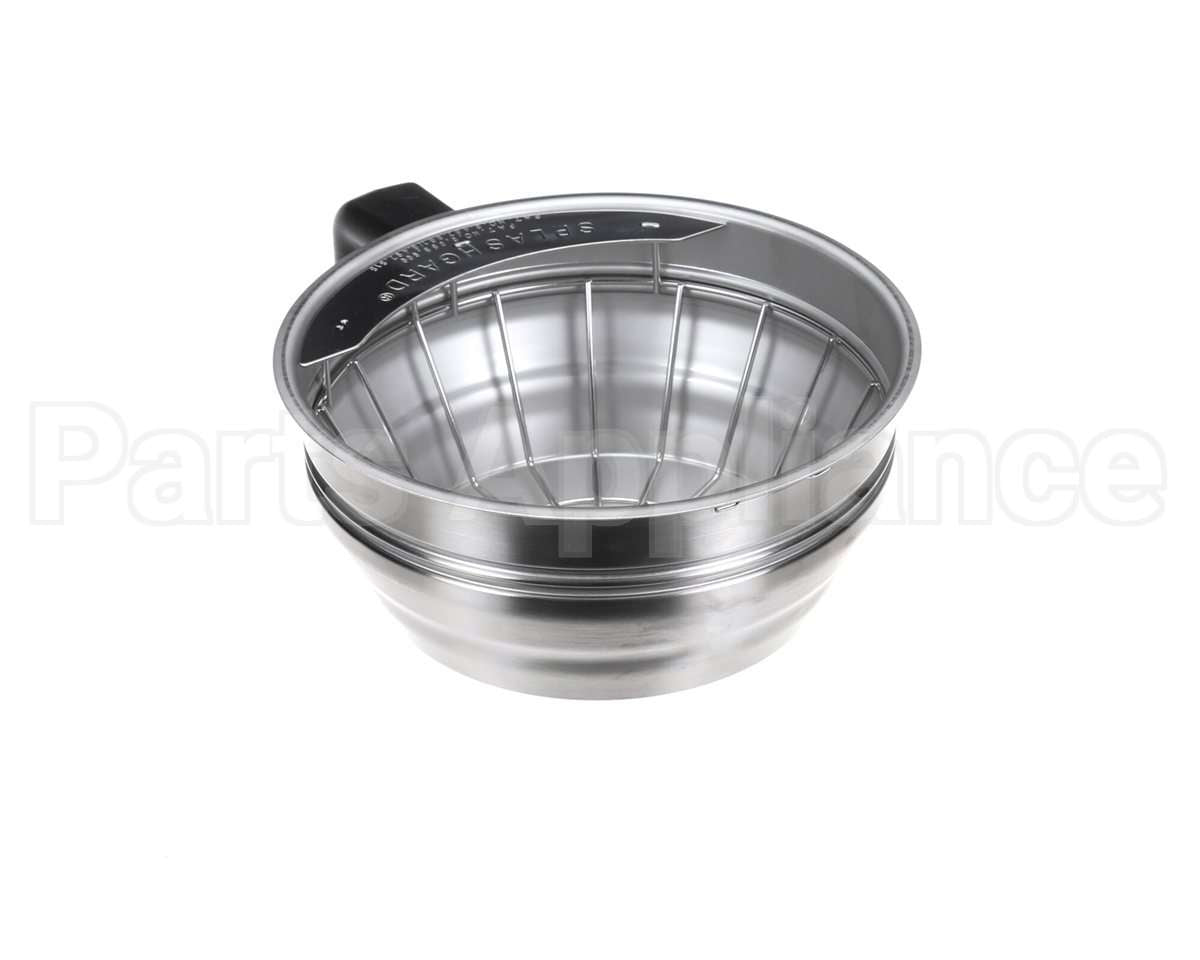 20216.7002 Bunn Funnel Assy,Sst Blk Handle Sm(Tdl-Can)