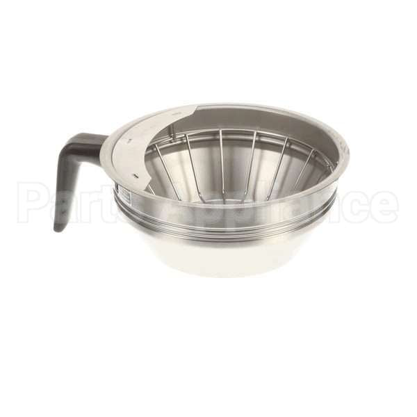 20217.7000 Compatible Bunn Funnel-Assy, Sst Black Handle(Large)