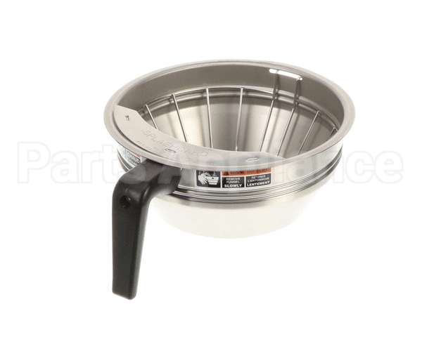 20217.7000 Bunn Funnel-Assy,Sst Black Handle(Large)