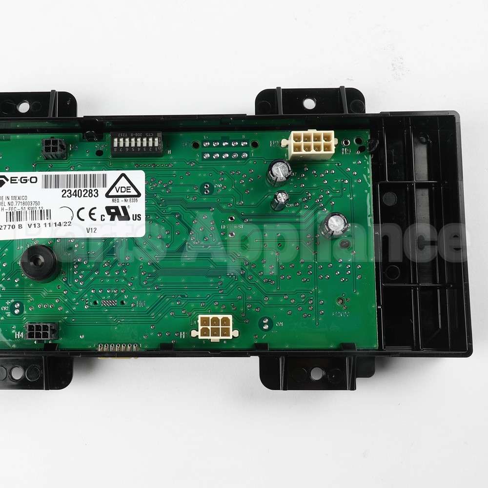 202770P Speed Queen Assy,Cntrl & Ovrly H3 Std Blu 120V