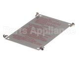 20326 Blodgett Lighting Instr Plate W/Screws