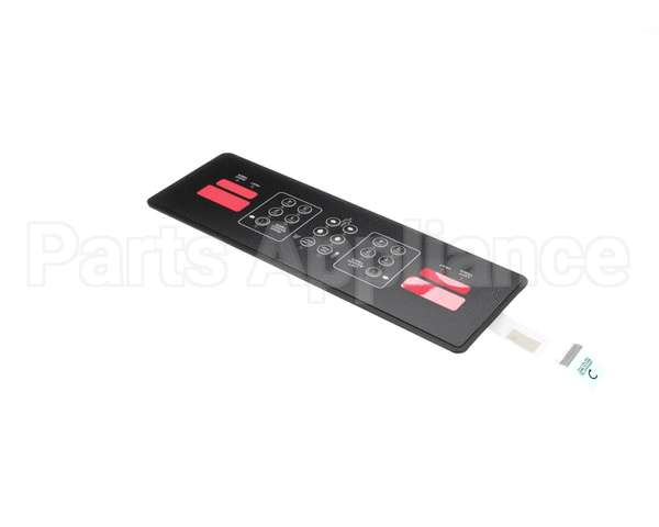 20377 Giles Face Plate, Overlay Watlow N7, Eof Dual