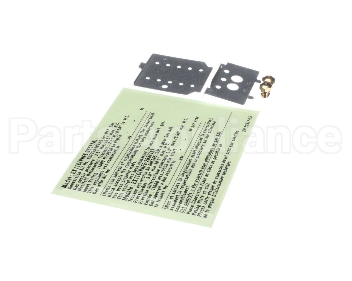 204000034 Rinnai Conversion Kit Lp To Ng Ex11C