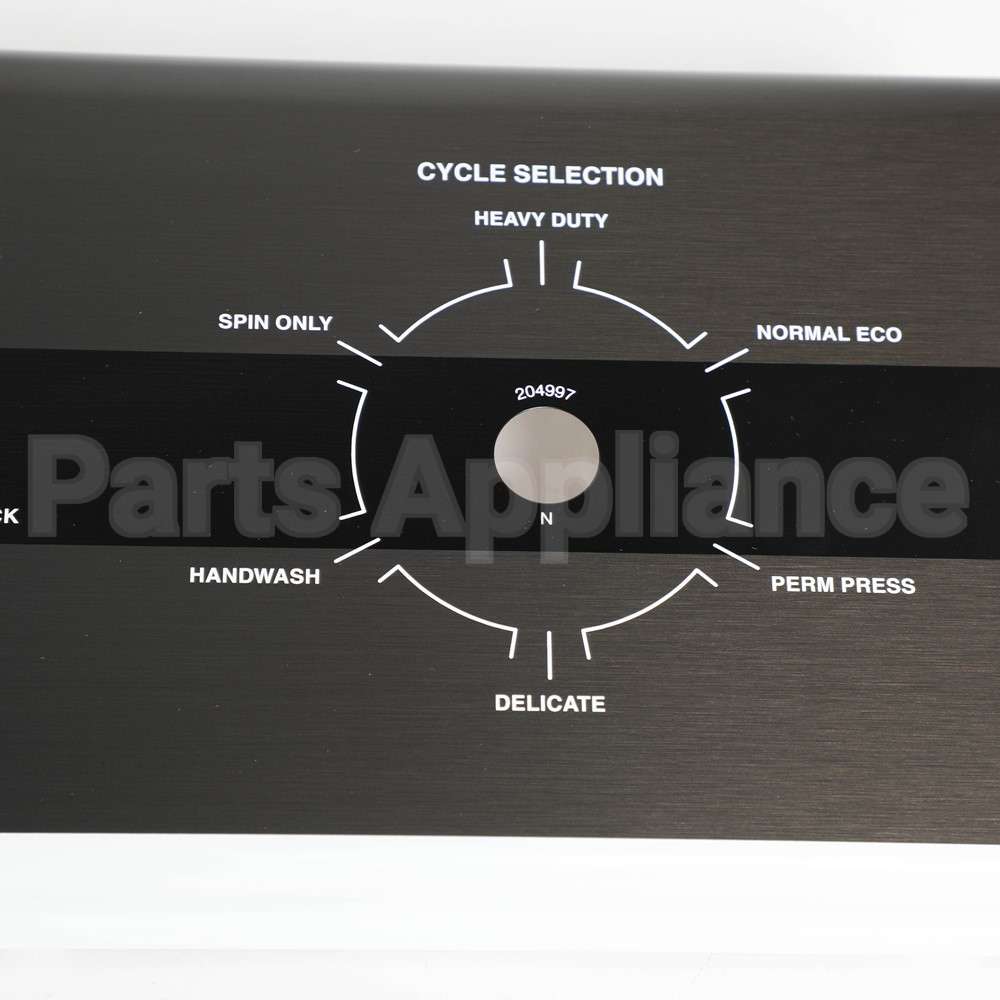 204997 Speed Queen Panel,Graphic Cntrl Tlw Rc 6 Cycle Sq