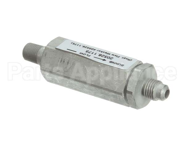 20528.1175 Bunn Flow Control Assembly,Tnd .175Gpm