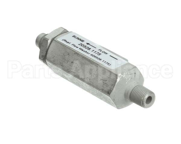 20528.1175 Bunn Flow Control Assembly,Tnd .175Gpm