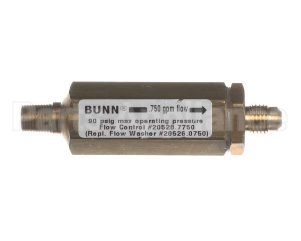 20528.7750 Bunn Flow Control-Assy,Brass.750Gpm