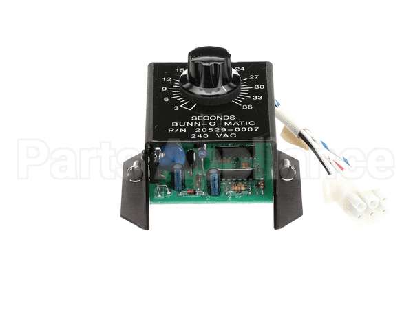 20529.1007 Bunn Control Board Assembly Timer Fpg 240Vdc