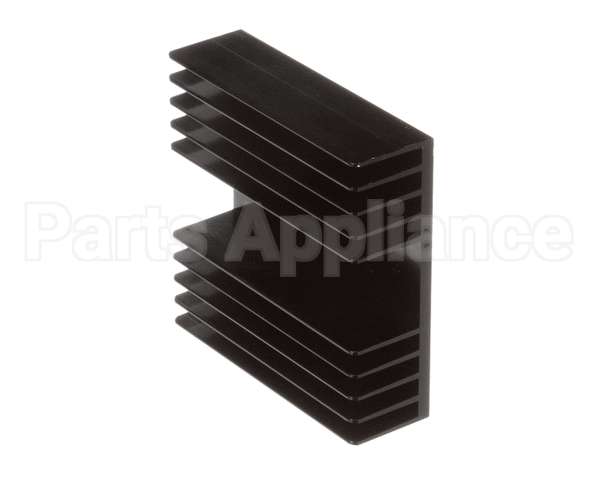 20541.0001 Bunn Heat Sink,Al Blk Anodize4.0Lg