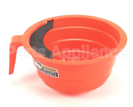 20583.0006 Bunn Funnel W/Decals, Orange