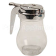 206-0 Compatible Traex Server, 6 Oz, Glass, Chrometop