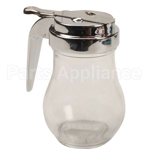 206 Compatible Traex Server, 6 Oz, Glass, Chrometop
