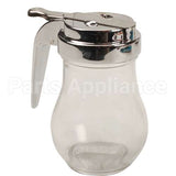 206 Compatible Traex Server, 6 Oz, Glass, Chrometop