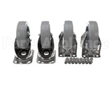 206135 Electrolux Professional Kit4Wheels-2Swivelling W/Brake