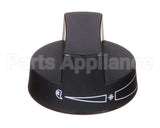 2080 Crown Verity Knob, Black