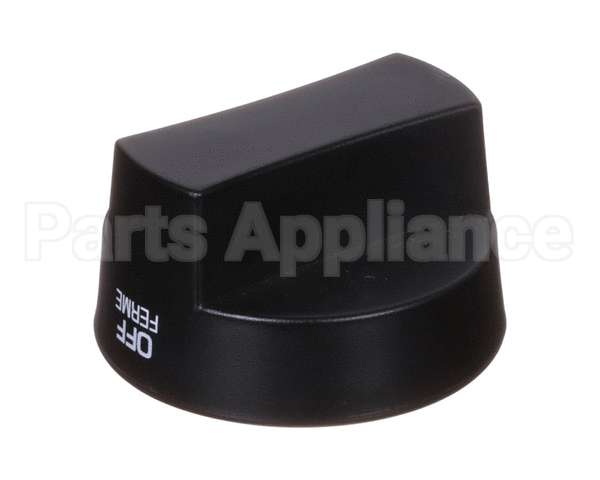2080 Crown Verity Knob, Black