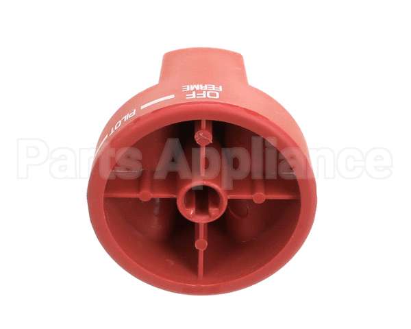 2090 Crown Verity Knob Pilot Round, Red