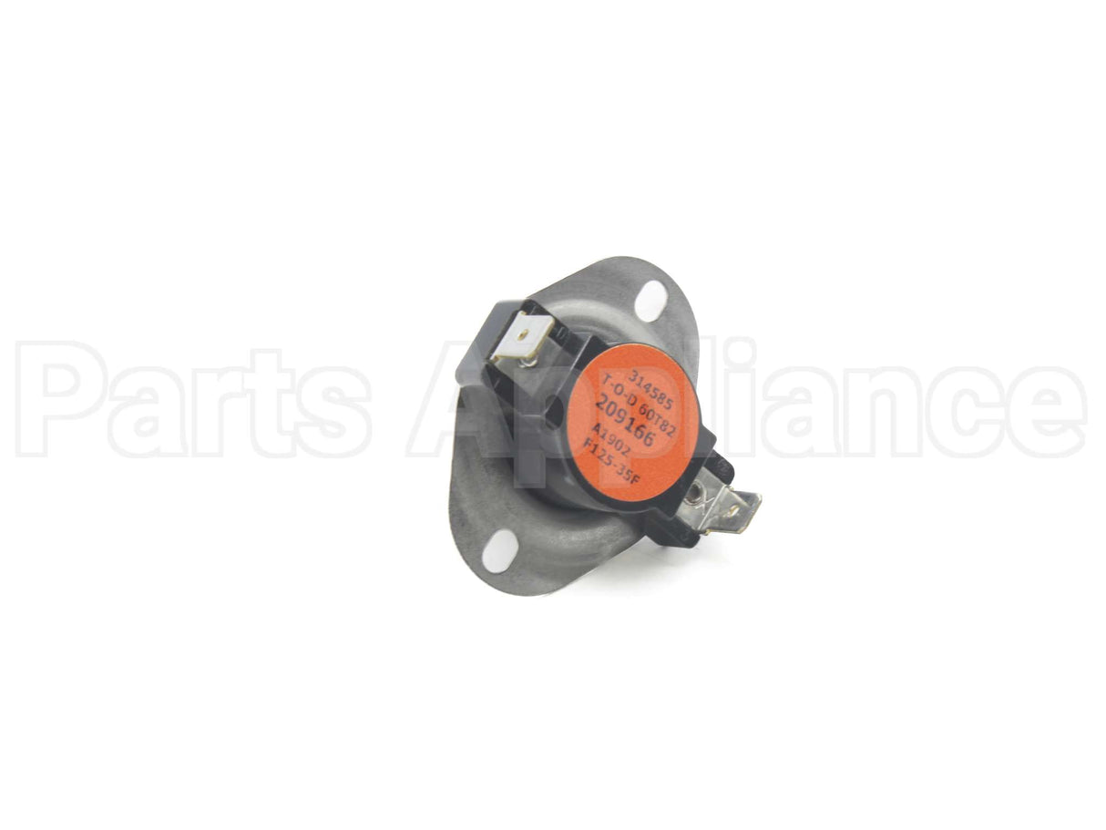 209166 Reznor 125F Fan Control 60T82-314585