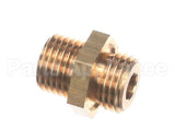 20952 Unic Brass Nipple - 1/4 Bspm X 1/4 Bspm