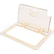 20HPLN-150 Compatible Cambro Lid, H-Pan, 1/2 Sz, Fliplid, Notch