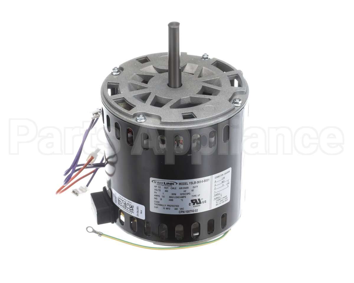 20W28 Lennox 460V1Ph 1/2Hp 1075Rpm 3Spd Mtr