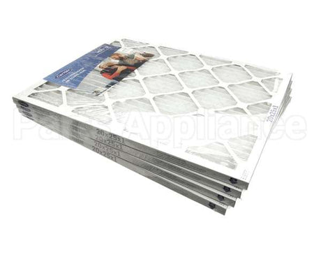 20X25X1-M13-C-P4 Carrier Merv 13 1" Air Filter, 20"X25"X1", 4 Pac