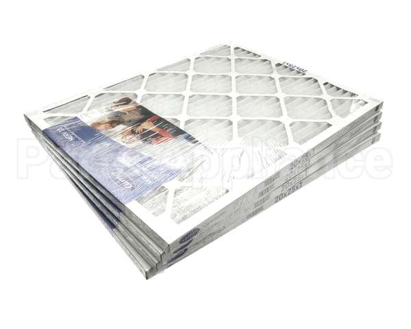 20X25X1-M13-C-P4 Carrier Merv 13 1" Air Filter, 20"X25"X1", 4 Pac