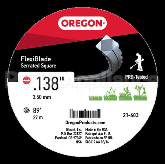 21-603 Oregon Flexibladeserrated .138 X 89F