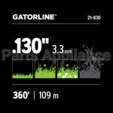 21-830 Oregon Gatorlinesquare .130 3Lb Spoo