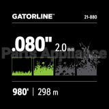 21-880 Oregon Gatorlinesquare .080 3Lb Spoo