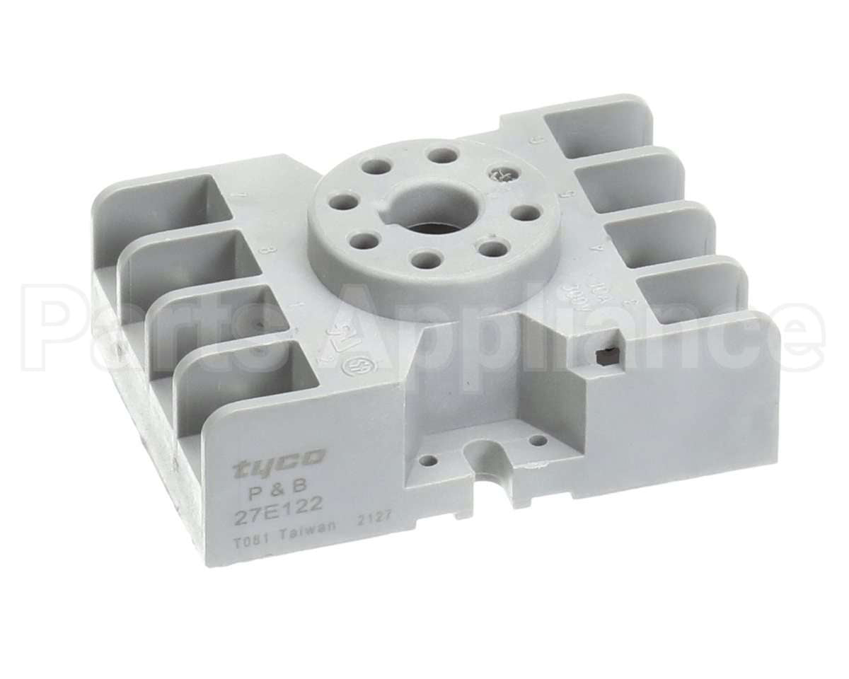 21101 Giles Socket, Relay, 8 Pin, 300V, 10