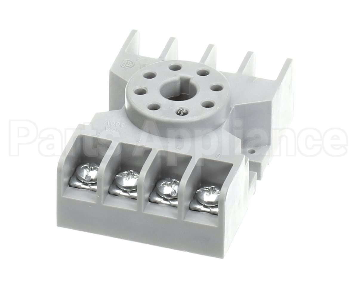 21101 Giles Socket, Relay, 8 Pin, 300V, 10
