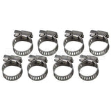 211P104 Compatible Roundup Clamps (8)