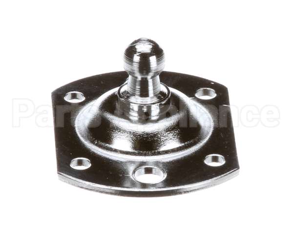 214309 Duke Bracket, Raised W/.39 Dia Ball, Chrome P