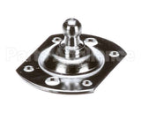 214309 Duke Bracket, Raised W/.39 Dia Ball, Chrome P