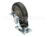 214535 Duke Caster,5 W/Brk Swivel(6 Load Height,Plat