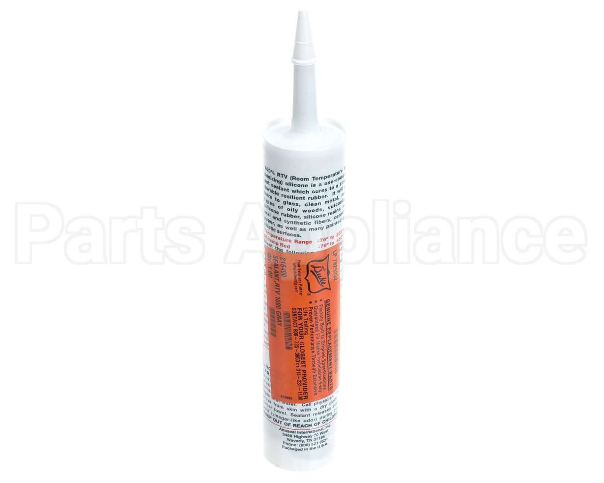 216490 Duke Sealant, Rtv 1000 Gray