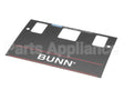 21667.0001 Bunn Decal,Control-W/O Brew Lockou