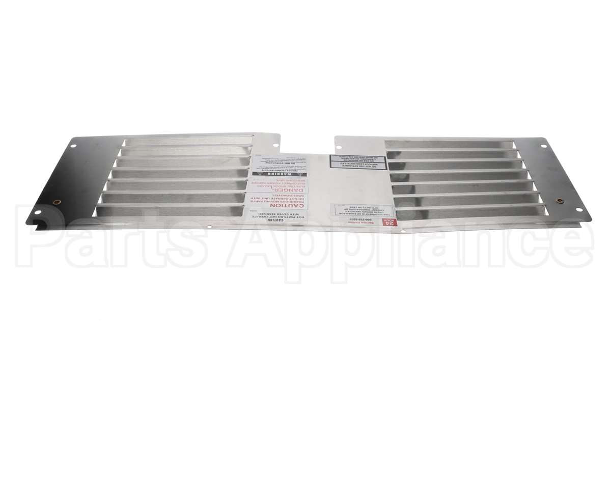 21701410 Apw Wyott Panel, Back Rtr-8