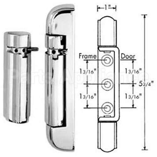 218-000004 Compatible Kason Kason - 10218000004 Hinge - Edgemount