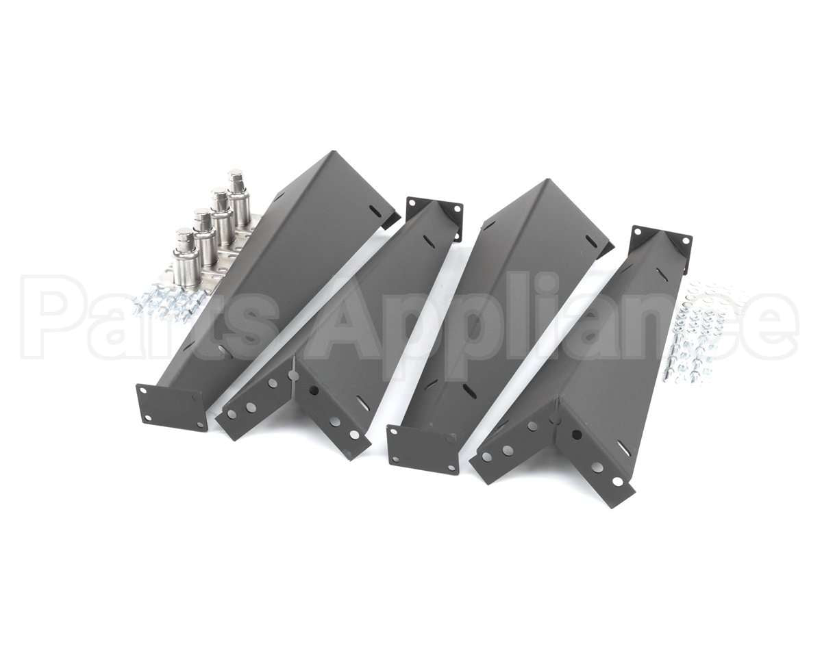 21818752 Bakers Pride Kit, 25 Painted Leg Assembly W/ 3