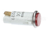 2194190 Delfield Light,Pilot,125V,Red