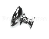 22032 Ultrafryer Knob, Chrome Plated Brass U/T